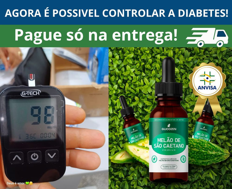 Glicozen Melão de São Caetano - Solução Definitiva Para Sua Diabetes